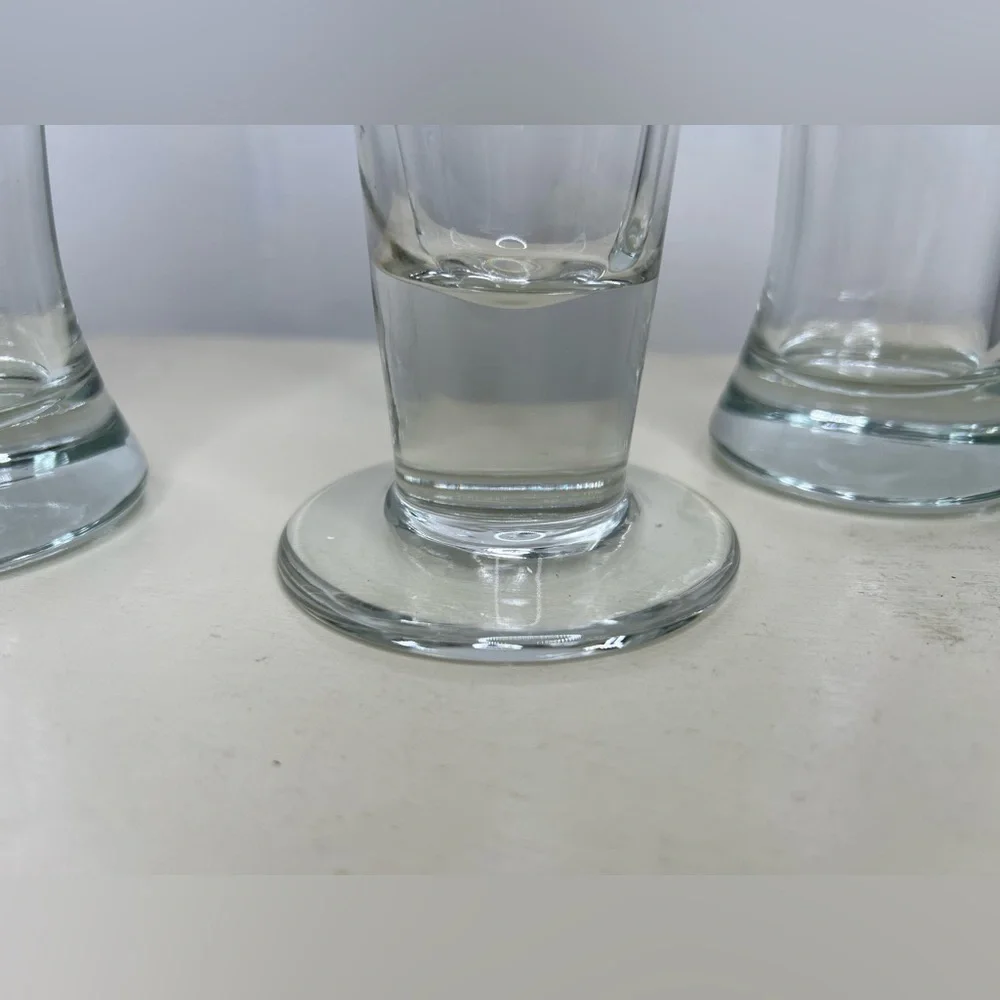 Pilsner Clear Beer Mugs - Set of 3